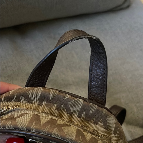 Michael Kors Brown Mini Backpack - Picture 3 of 7